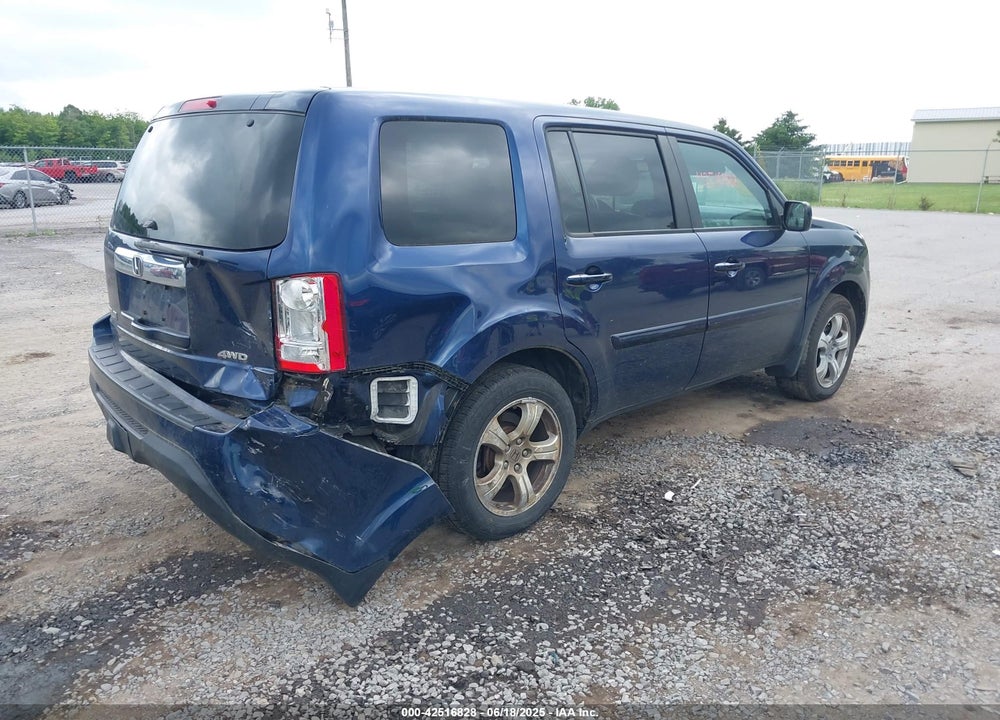 2015 HONDA PILOT EX-L VIN: 5FNYF4H54FB041721