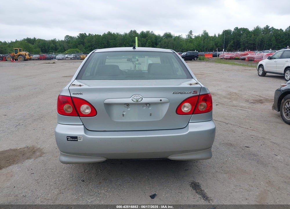 2006 TOYOTA COROLLA S VIN: 2T1BR32E76C646224
