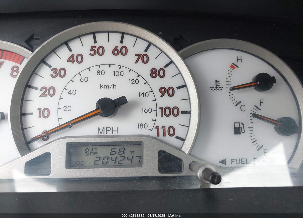 2006 TOYOTA COROLLA S VIN: 2T1BR32E76C646224