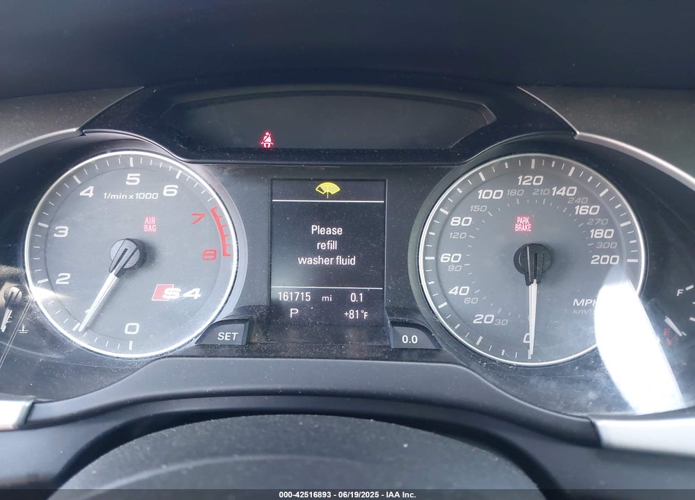 2011 AUDI S4 VIN: WAUBGAFL8BA058587