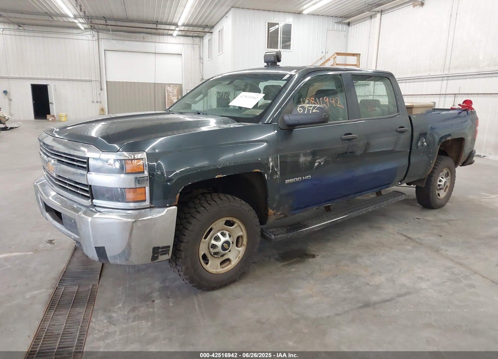 2018 CHEVROLET SILVERADO 2500HD VIN: 1GC1KUEG6JF257884