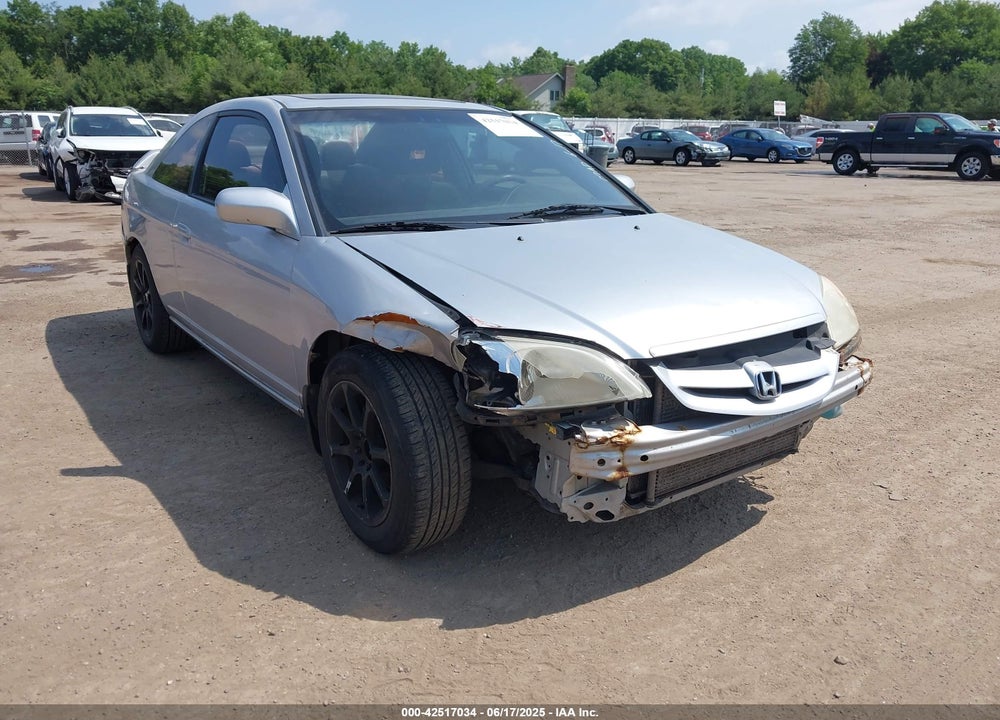 2003 HONDA CIVIC EX VIN: 1HGEM22963L084489