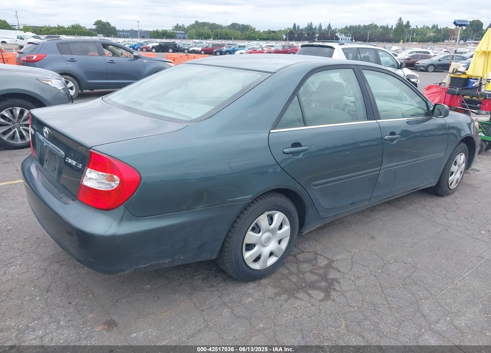 2003 TOYOTA CAMRY LE VIN: 4T1BE32K03U695857