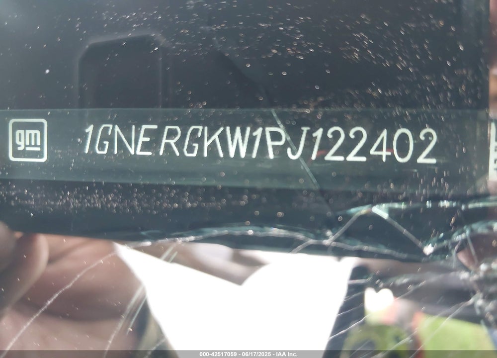 2023 CHEVROLET TRAVERSE VIN: 1GNERGKW1PJ122402