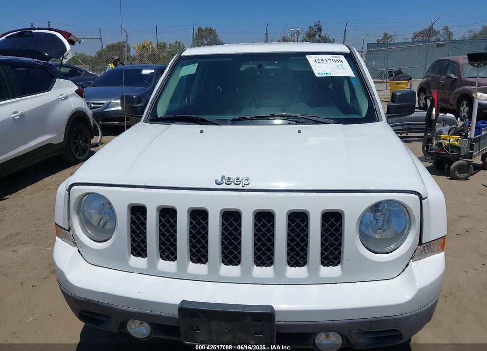 2016 JEEP PATRIOT SPORT VIN: 1C4NJPBA0GD629066