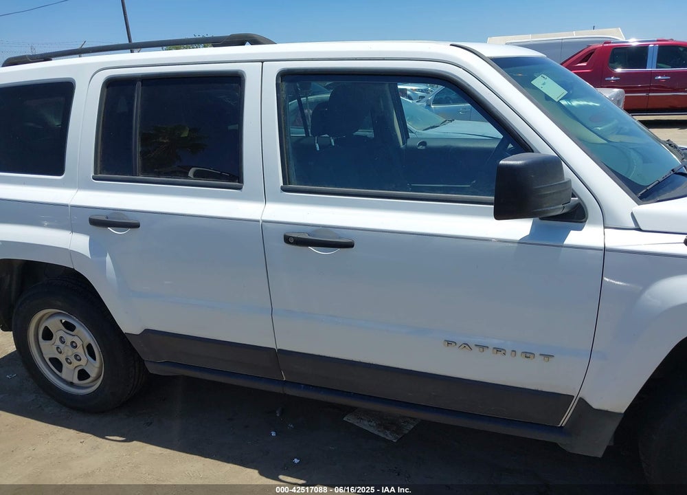 2016 JEEP PATRIOT SPORT VIN: 1C4NJPBA0GD629066