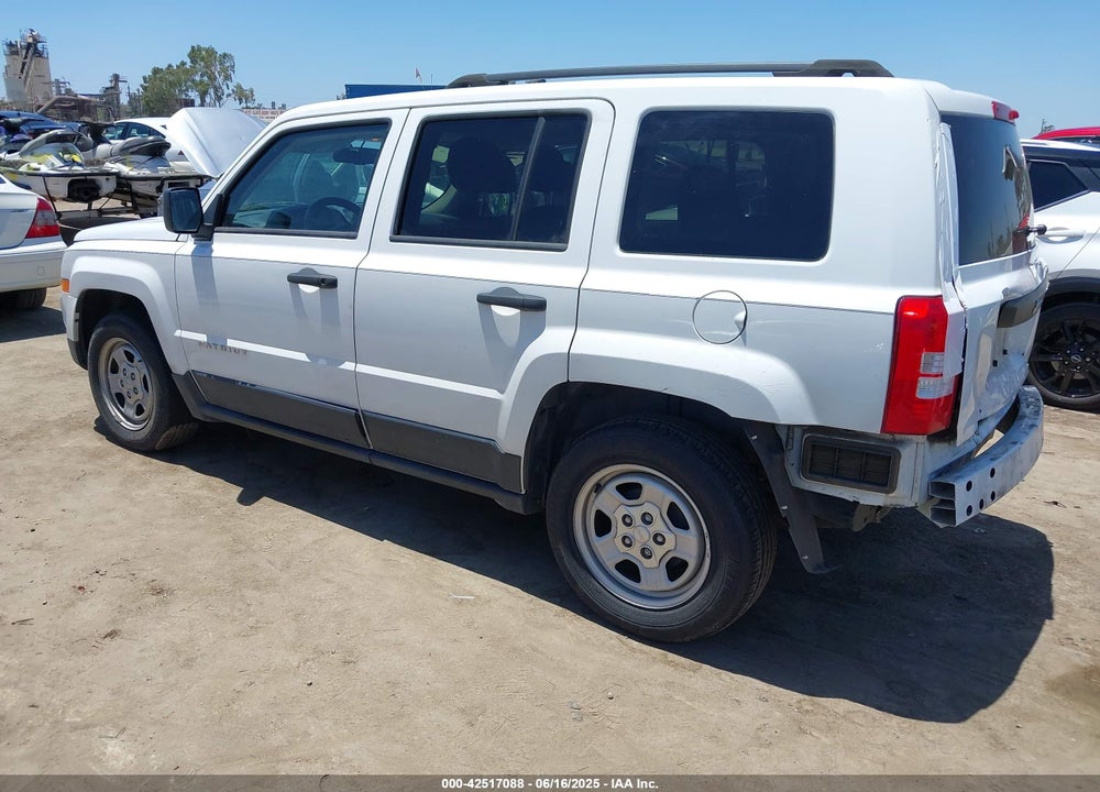 2016 JEEP PATRIOT SPORT VIN: 1C4NJPBA0GD629066
