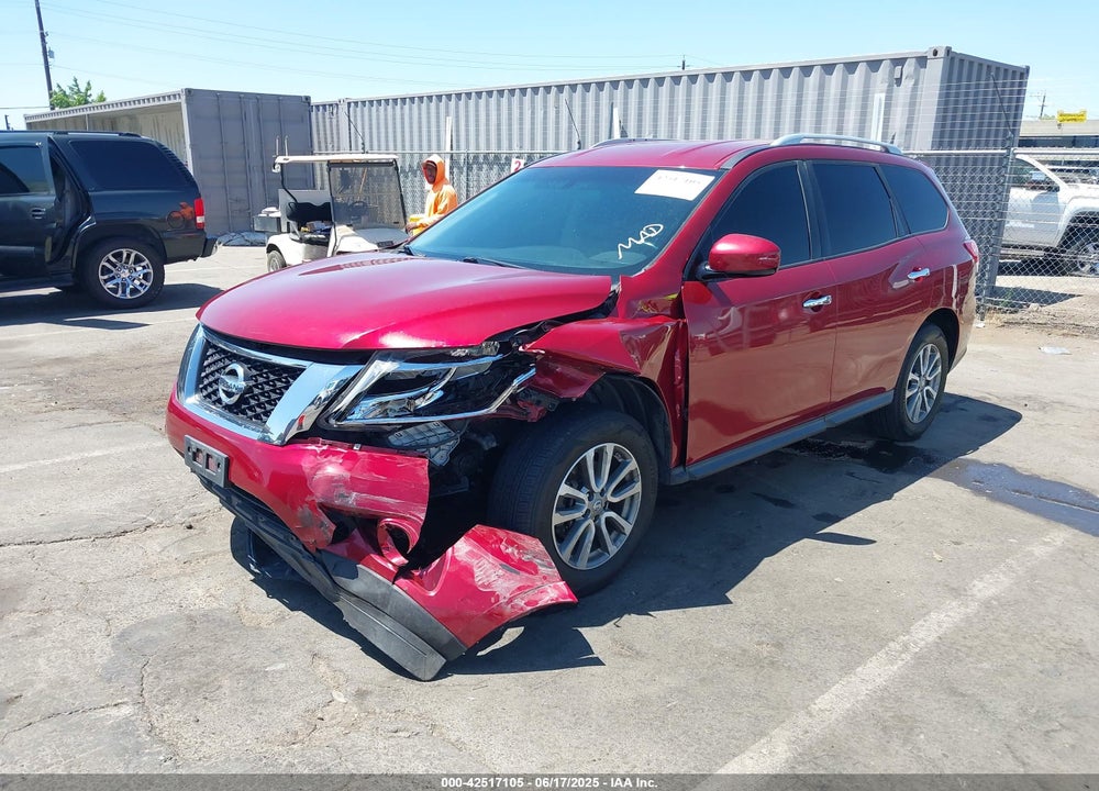 2013 NISSAN PATHFINDER VIN: 5N1AR2MN7DC638791