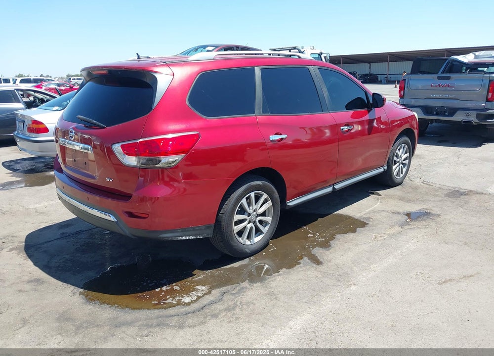 2013 NISSAN PATHFINDER VIN: 5N1AR2MN7DC638791