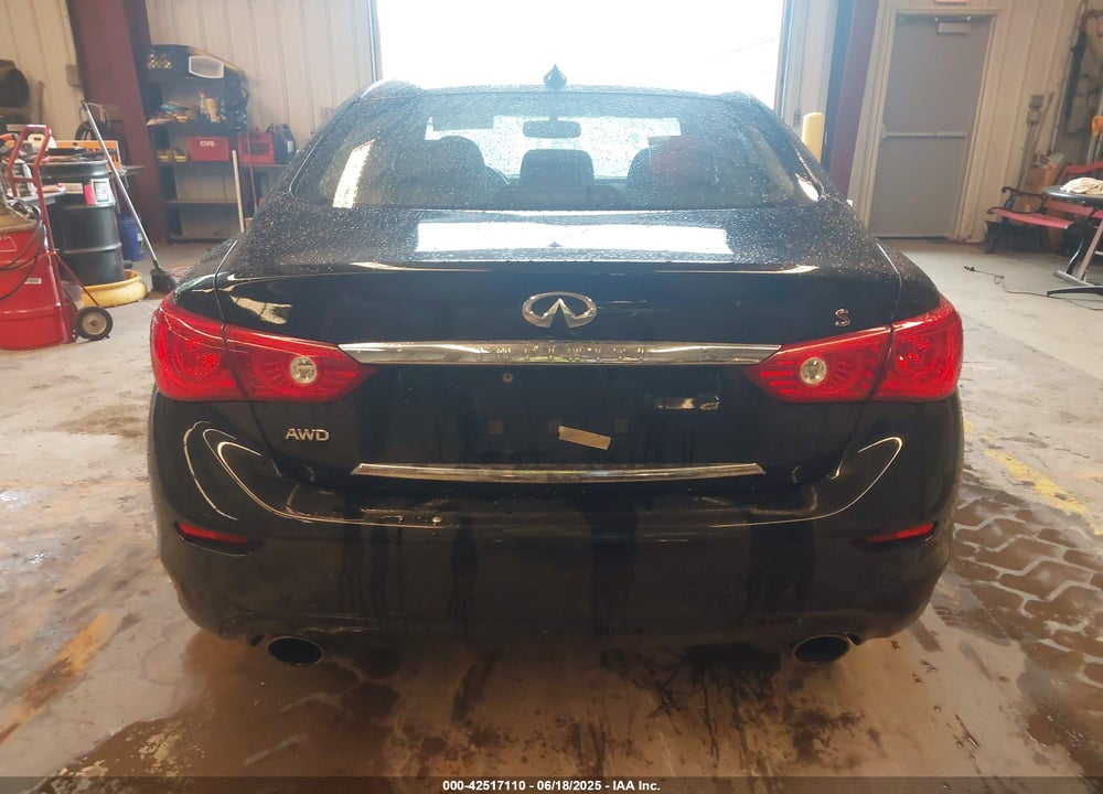 2015 INFINITI Q50 SPORT VIN: JN1BV7AR4FM396132