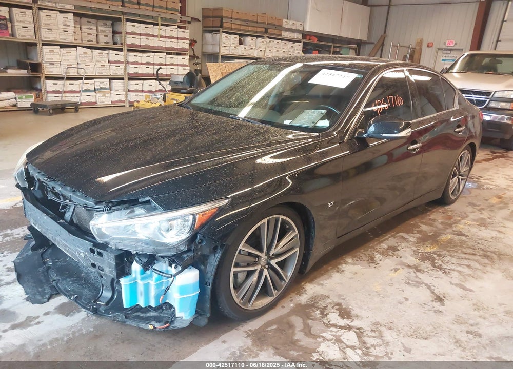 2015 INFINITI Q50 SPORT VIN: JN1BV7AR4FM396132