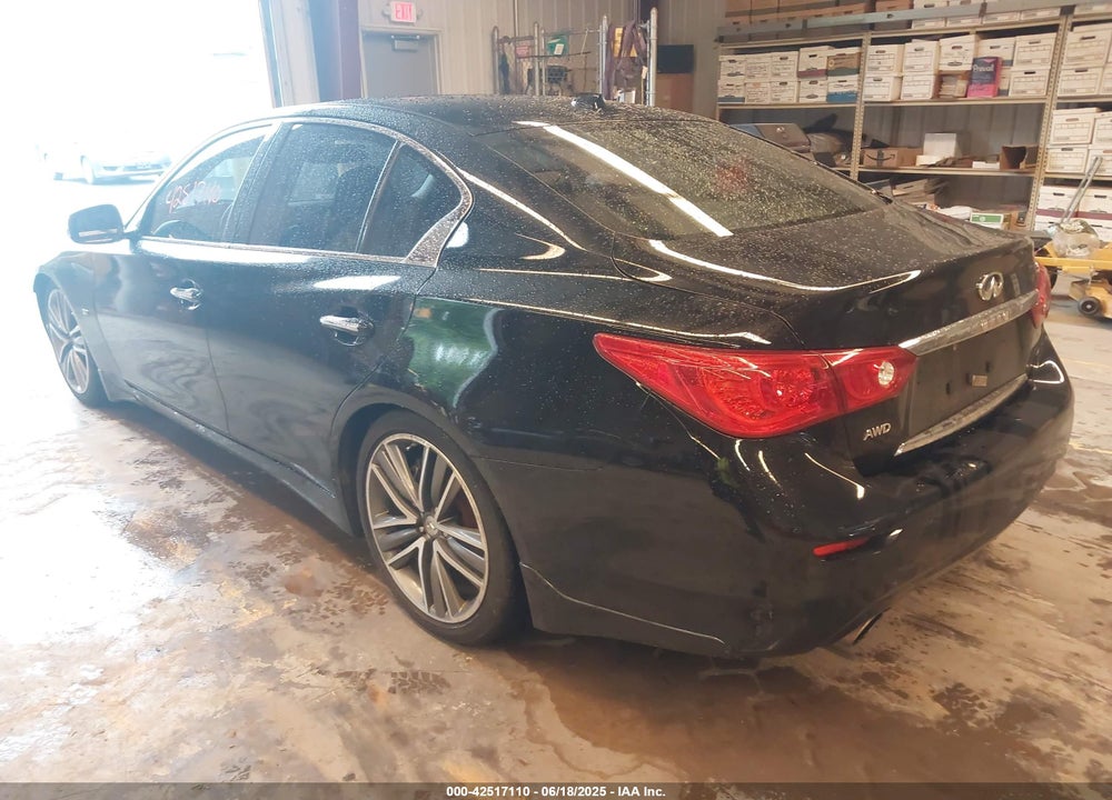 2015 INFINITI Q50 SPORT VIN: JN1BV7AR4FM396132