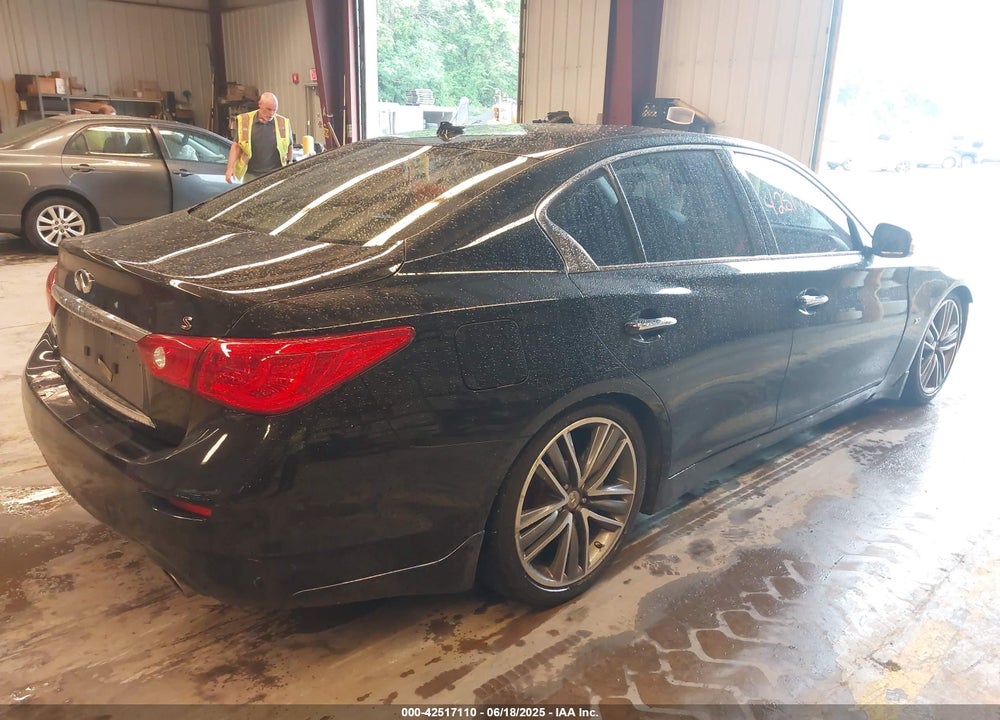 2015 INFINITI Q50 SPORT VIN: JN1BV7AR4FM396132