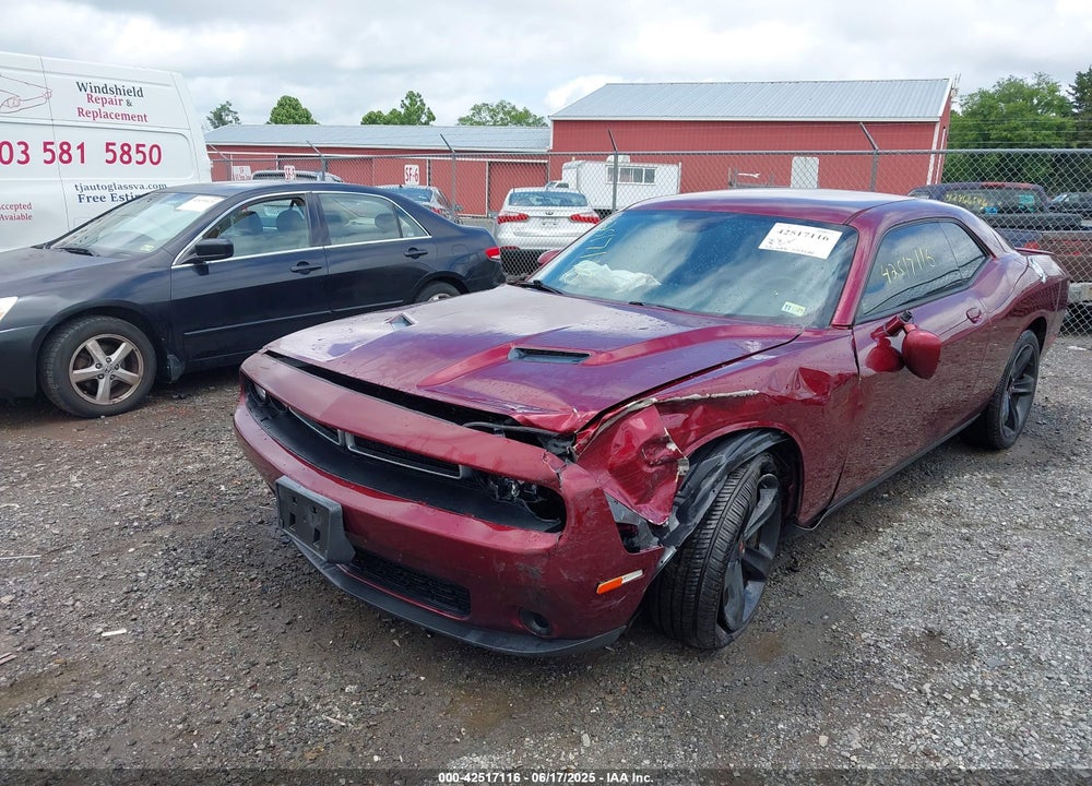 2017 DODGE CHALLENGER VIN: 2C3CDZAGXHH629181