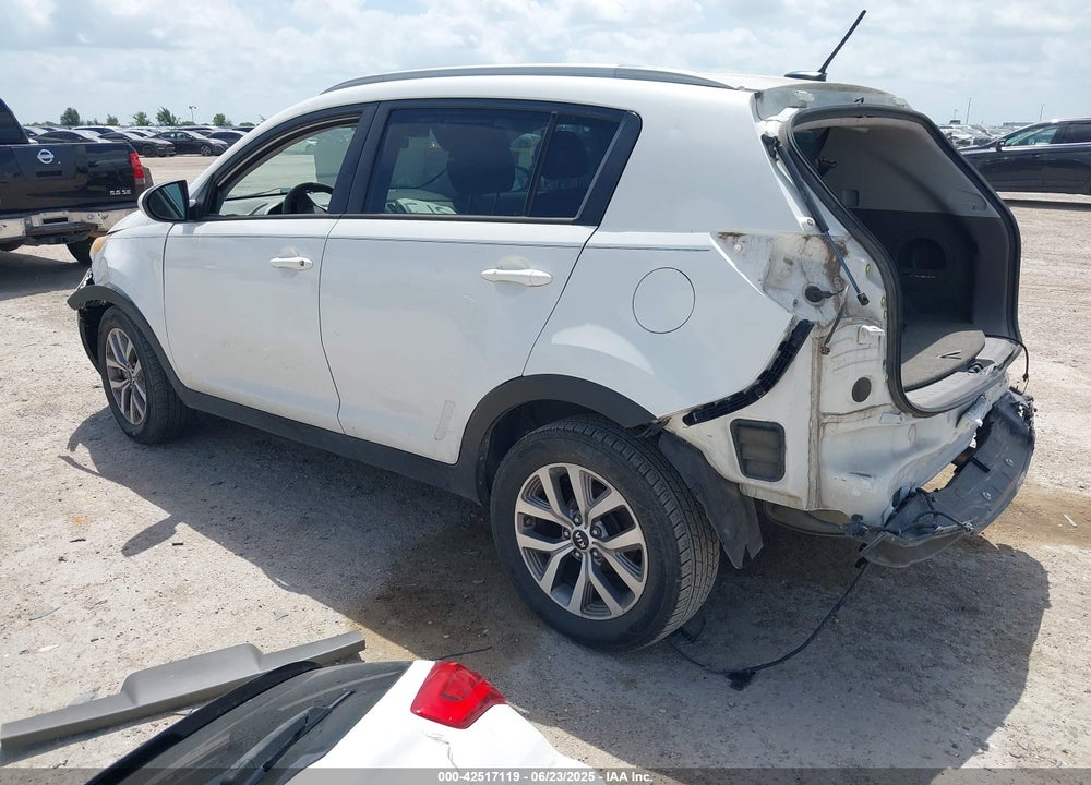 2016 KIA SPORTAGE LX VIN: KNDPB3AC5G7838335