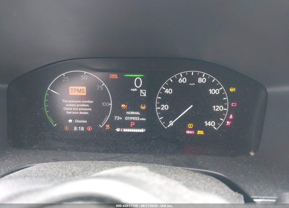 2023 HONDA CR-V HYBRID SPORT VIN: 7FARS6H55PE039526