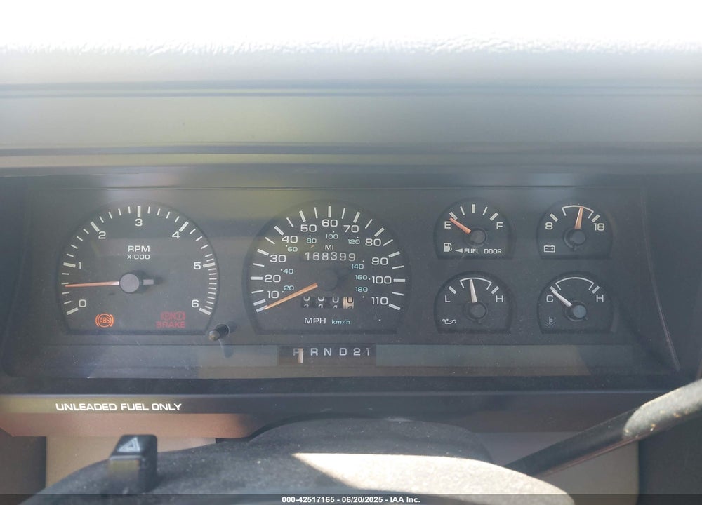 1995 DODGE DAKOTA VIN: 1B7FL26X1SW930958