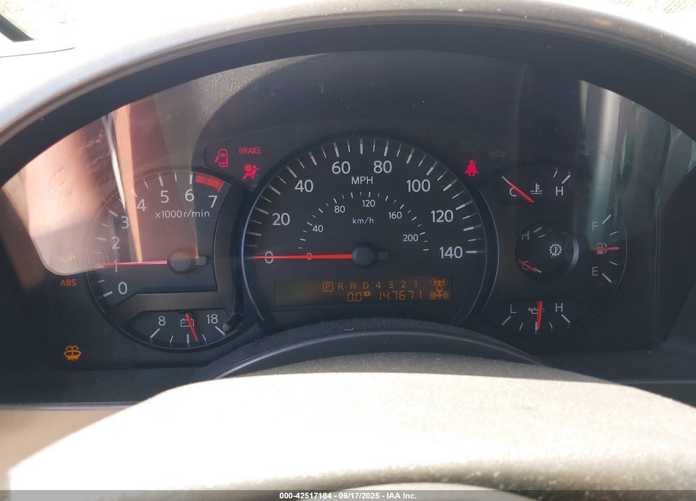 2007 NISSAN TITAN LE VIN: 1N6AA07BX7N212925