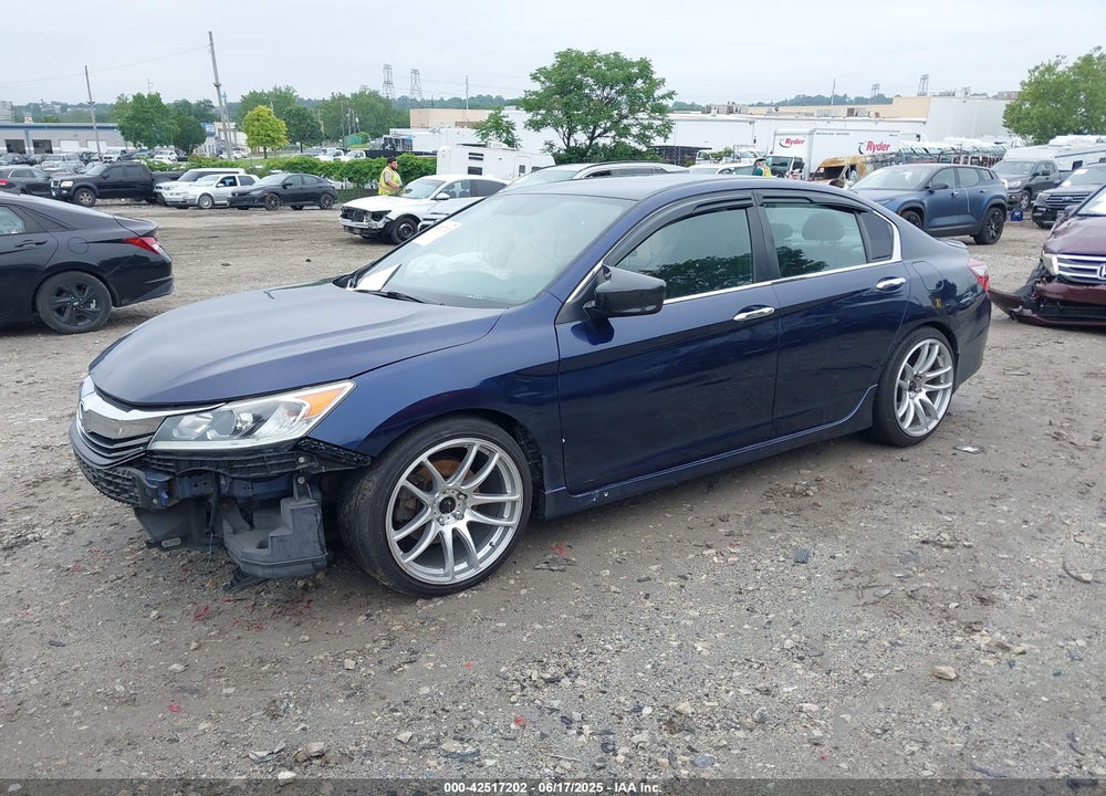 2017 HONDA ACCORD VIN: 1HGCR2F56HA031777