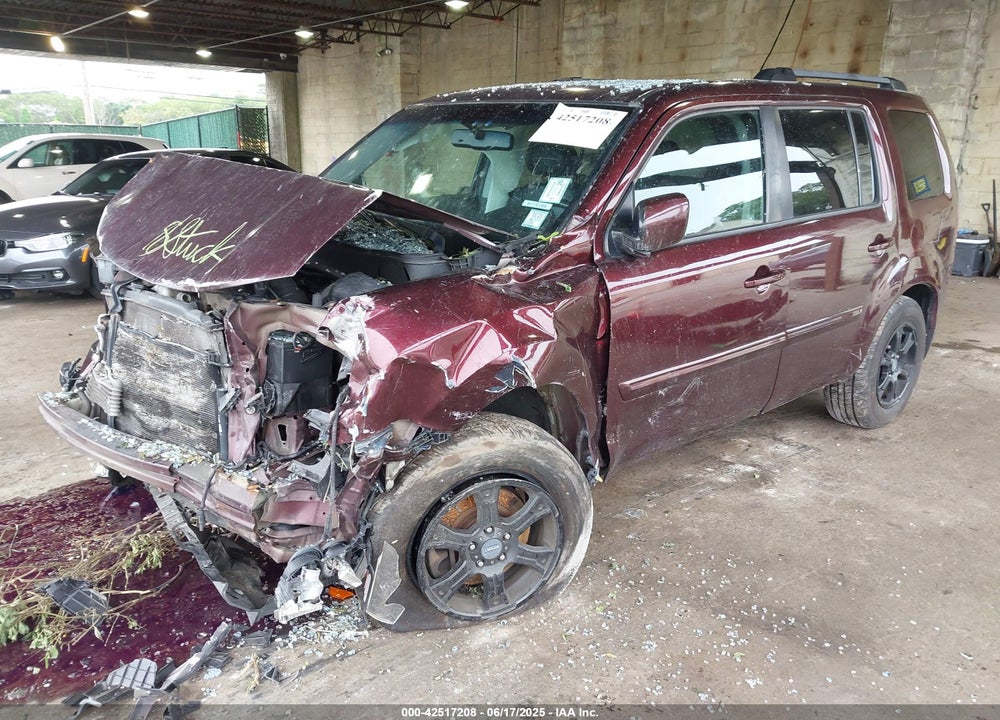 2010 HONDA PILOT VIN: 5FNYF4H51AB018812