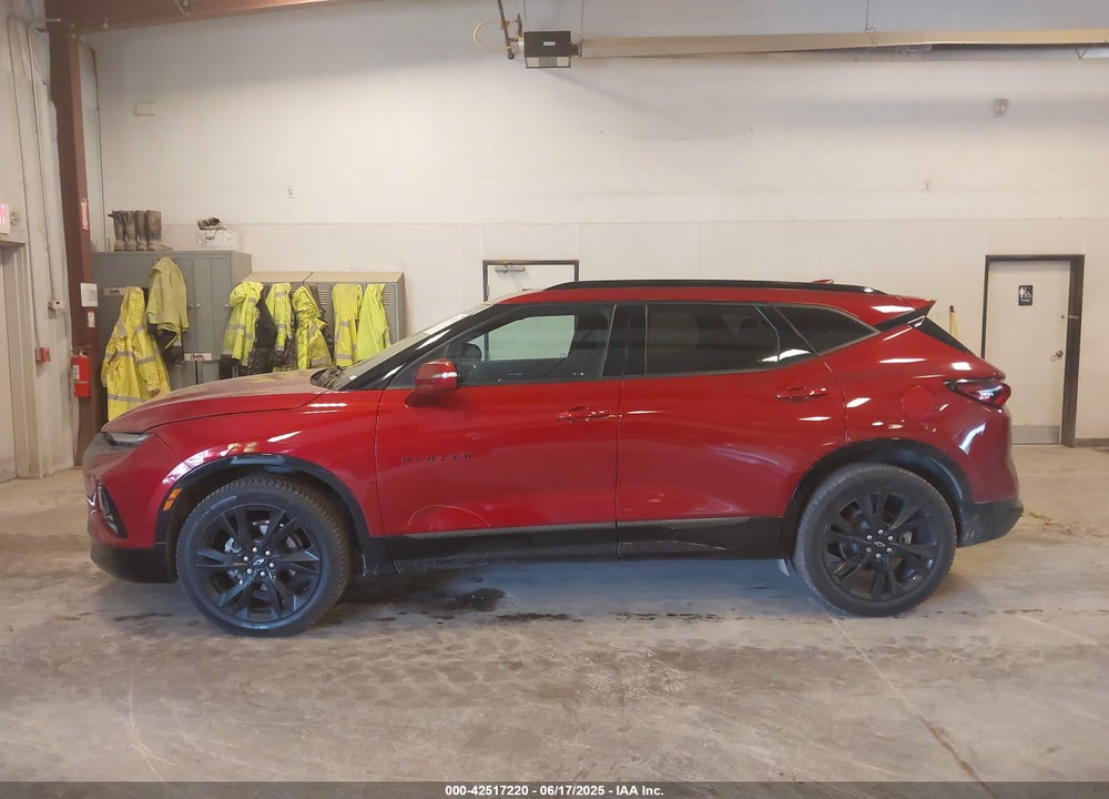 2021 CHEVROLET BLAZER VIN: 3GNKBKRS9MS532114