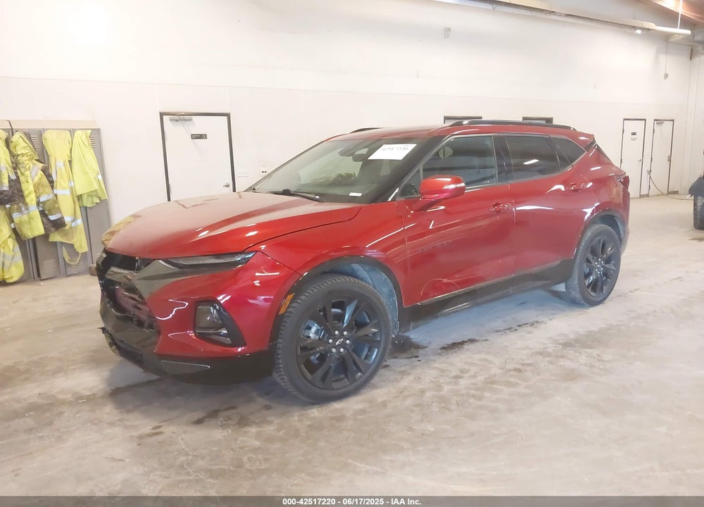 2021 CHEVROLET BLAZER VIN: 3GNKBKRS9MS532114
