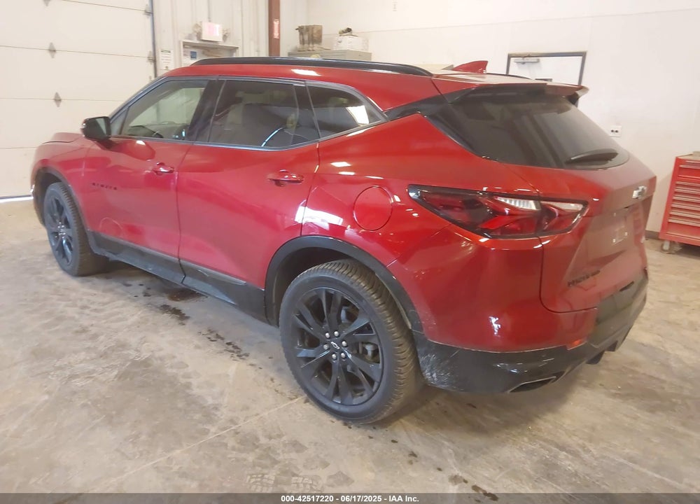 2021 CHEVROLET BLAZER VIN: 3GNKBKRS9MS532114