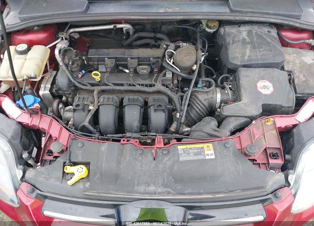 2013 FORD FOCUS TITANIUM VIN: 1FADP3N29DL121127