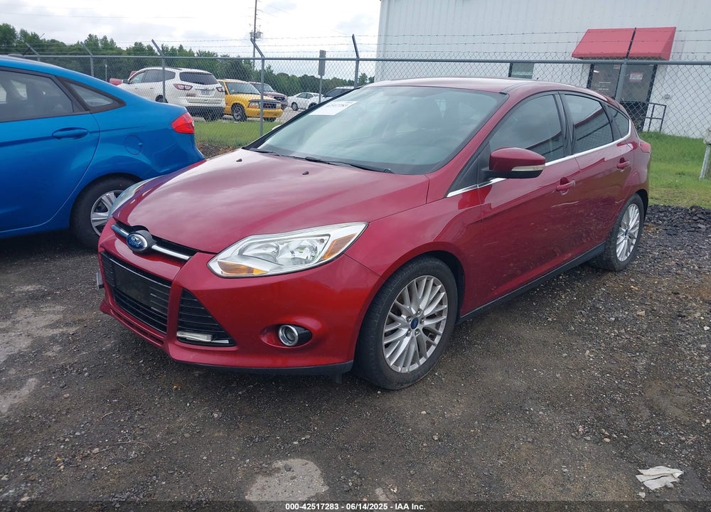 2013 FORD FOCUS TITANIUM VIN: 1FADP3N29DL121127