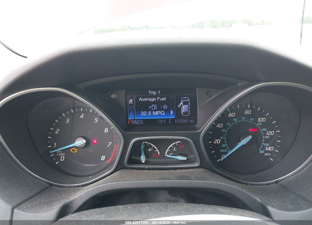 2013 FORD FOCUS TITANIUM VIN: 1FADP3N29DL121127