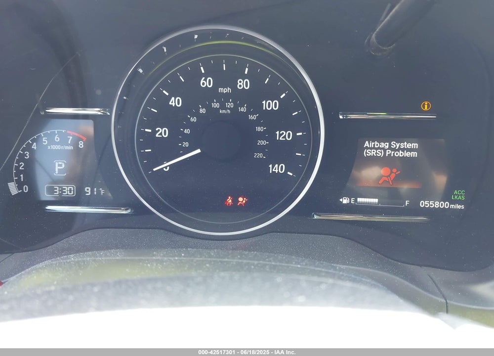 2020 HONDA HR-V 2WD EX VIN: 3CZRU5H58LM709246