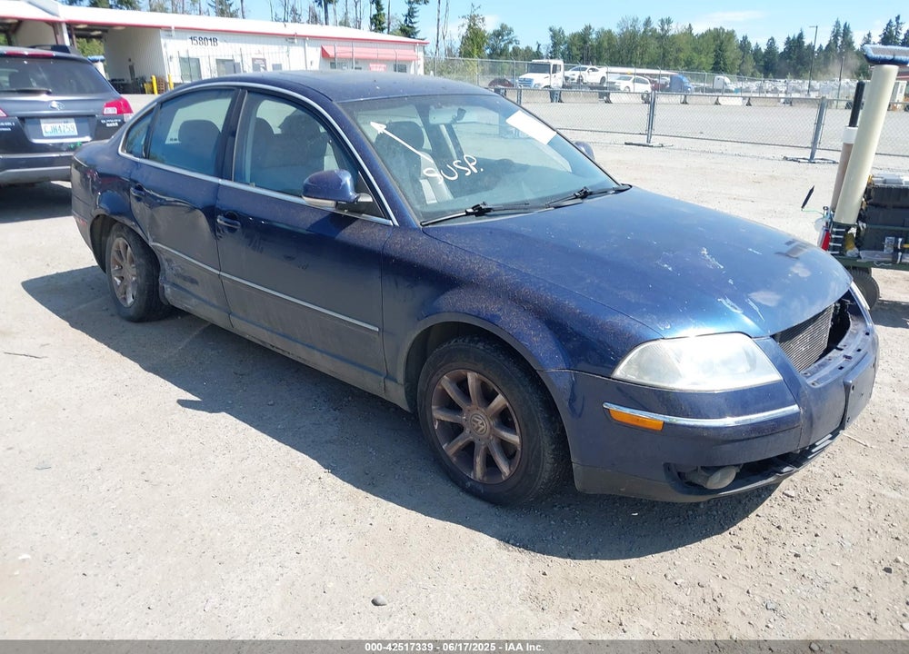 2004 VOLKSWAGEN PASSAT VIN: WVWPD63B14P330715