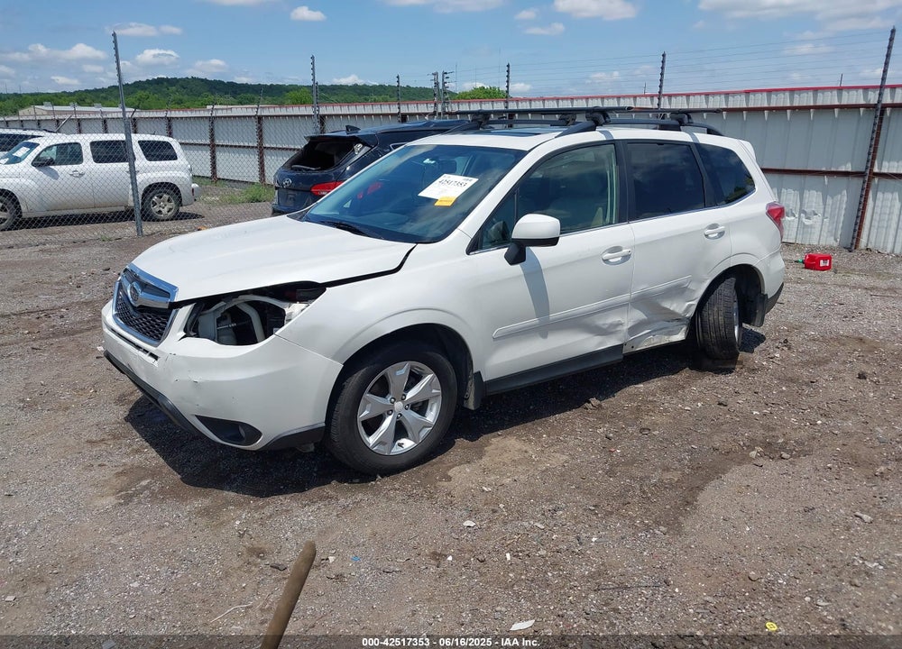 2014 SUBARU FORESTER VIN: JF2SJAHC7EH496483