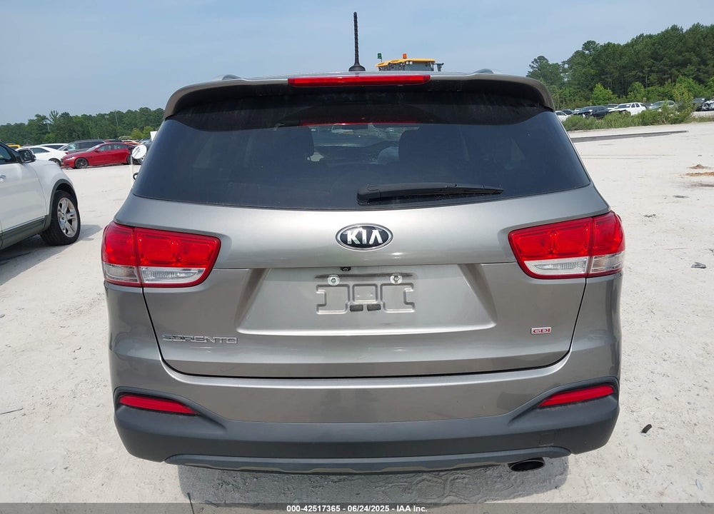 2017 KIA SORENTO VIN: 5XYPG4A39HG234458