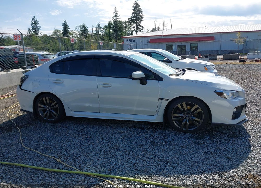 2016 SUBARU WRX PREMIUM VIN: JF1VA1E66G9820455