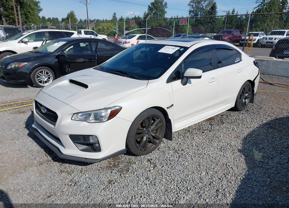 2016 SUBARU WRX PREMIUM VIN: JF1VA1E66G9820455