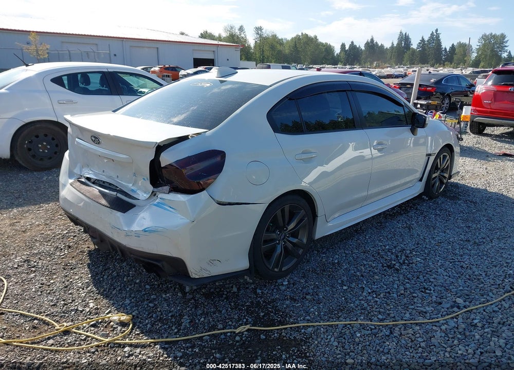 2016 SUBARU WRX PREMIUM VIN: JF1VA1E66G9820455