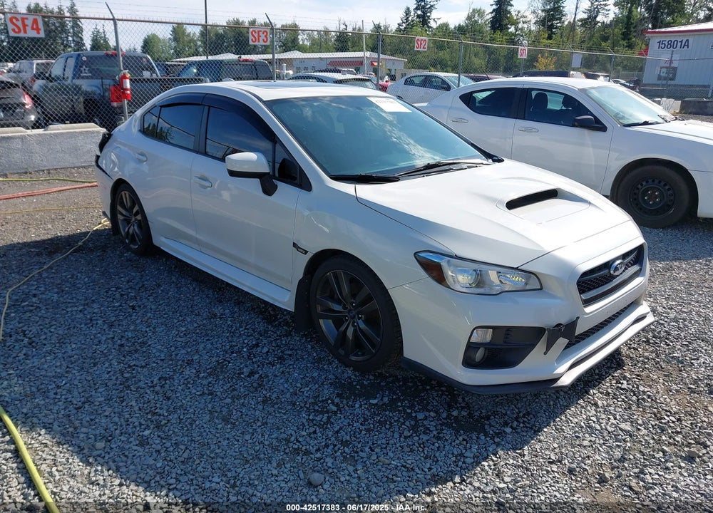 2016 SUBARU WRX PREMIUM VIN: JF1VA1E66G9820455