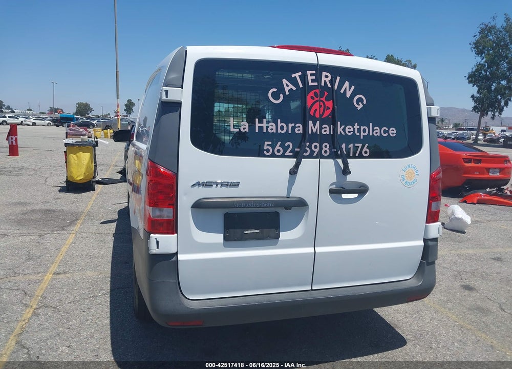 2017 MERCEDES-BENZ METRIS VIN: WD3PG2EA8H3258875