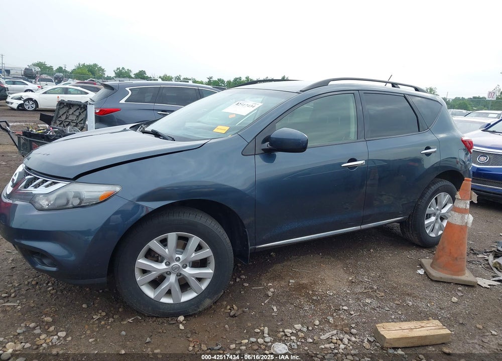 2014 NISSAN MURANO SV VIN: JN8AZ1MU5EW416292