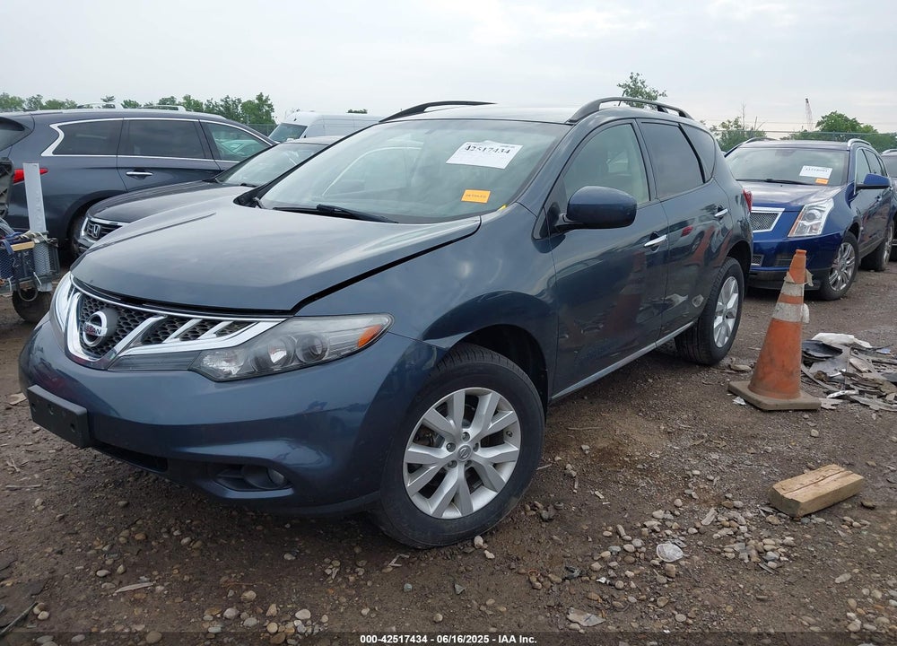 2014 NISSAN MURANO SV VIN: JN8AZ1MU5EW416292