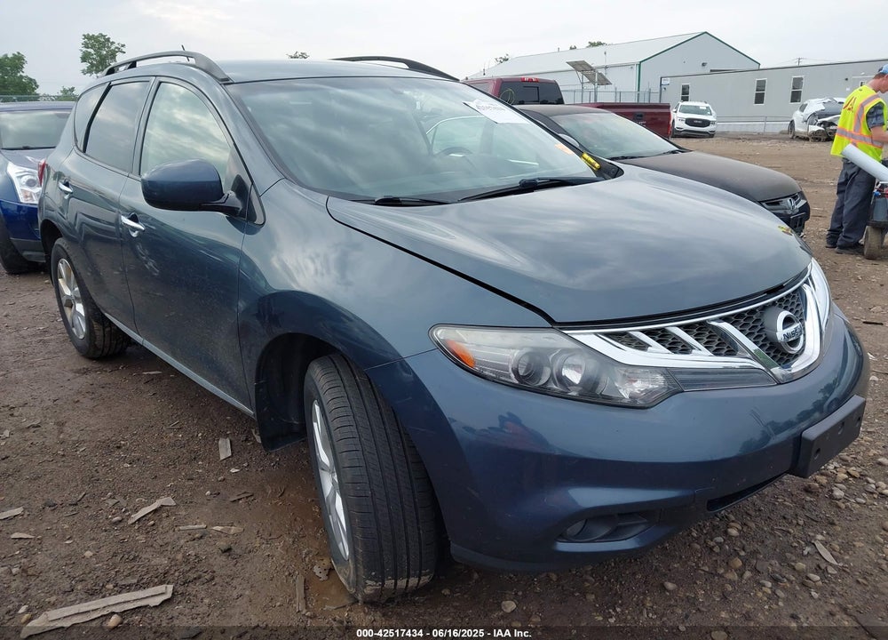 2014 NISSAN MURANO SV VIN: JN8AZ1MU5EW416292