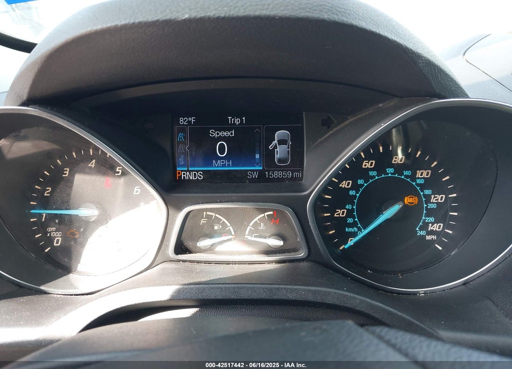 2016 FORD ESCAPE S VIN: 1FMCU0F74GUC25722