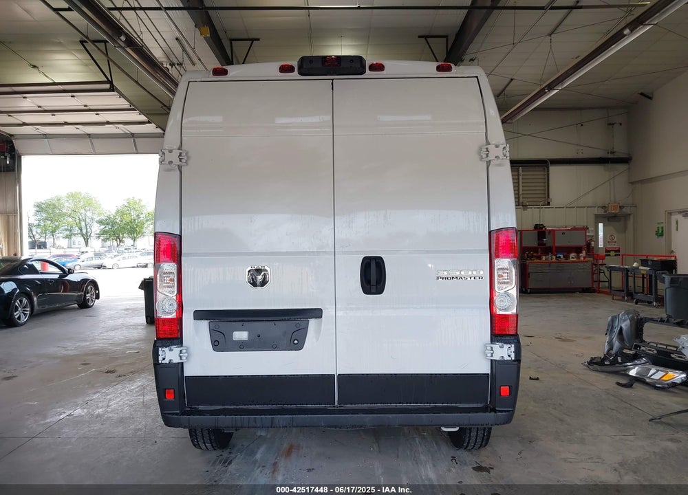 2025 RAM PROMASTER 3500 TRADESMAN HIGH ROOF 159 WB W/PASS SEAT VIN: 3C6MRVHG9SE545797