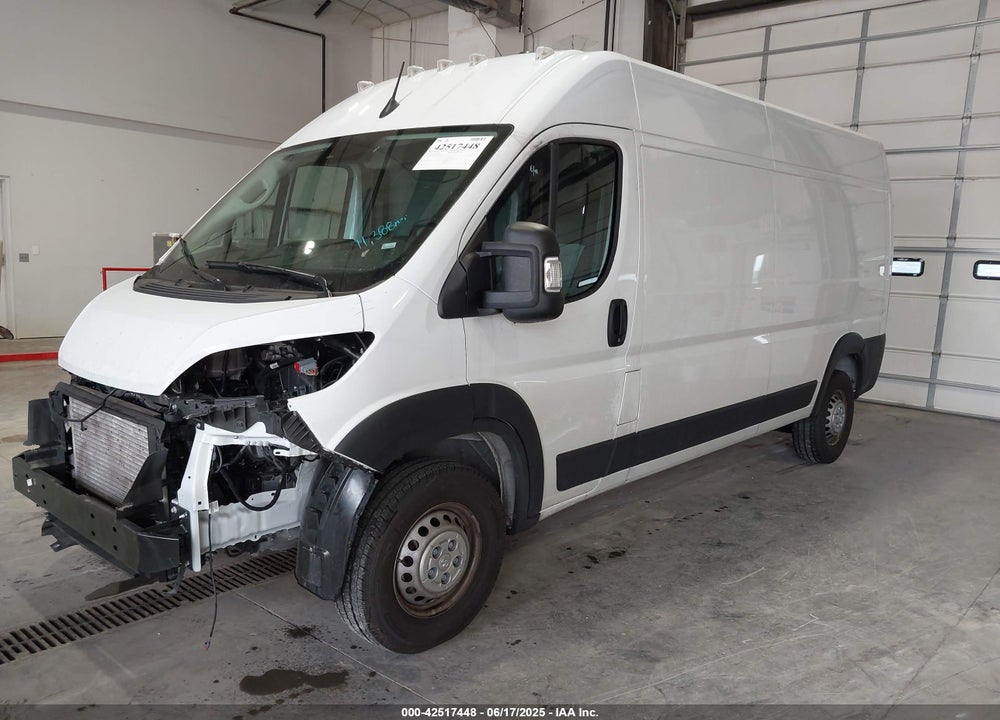 2025 RAM PROMASTER 3500 TRADESMAN HIGH ROOF 159 WB W/PASS SEAT VIN: 3C6MRVHG9SE545797