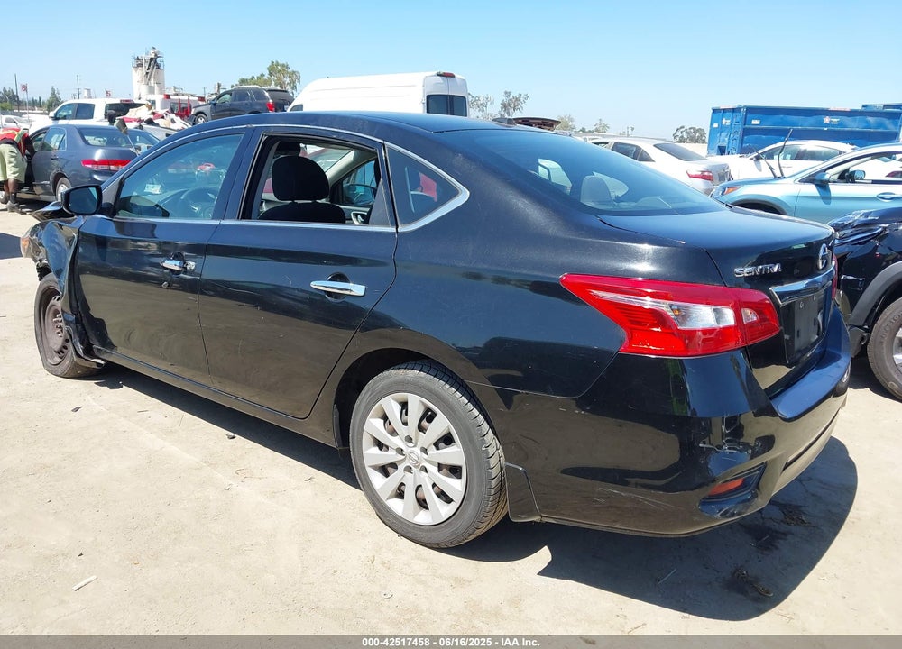 2017 NISSAN SENTRA SV VIN: 3N1AB7AP6HY277663