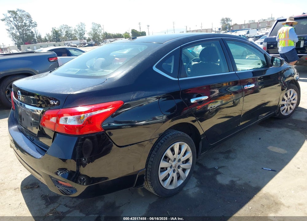 2017 NISSAN SENTRA SV VIN: 3N1AB7AP6HY277663