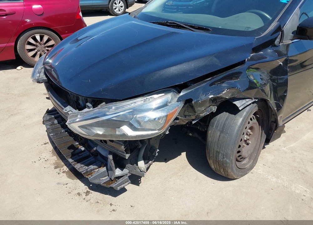 2017 NISSAN SENTRA SV VIN: 3N1AB7AP6HY277663
