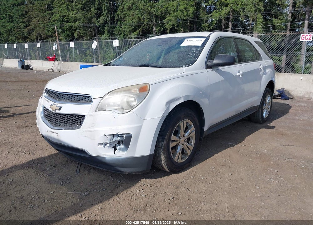 2012 CHEVROLET EQUINOX VIN: 2GNFLCEK4C6242886