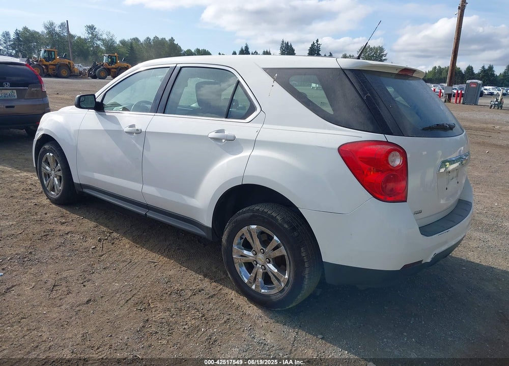 2012 CHEVROLET EQUINOX VIN: 2GNFLCEK4C6242886